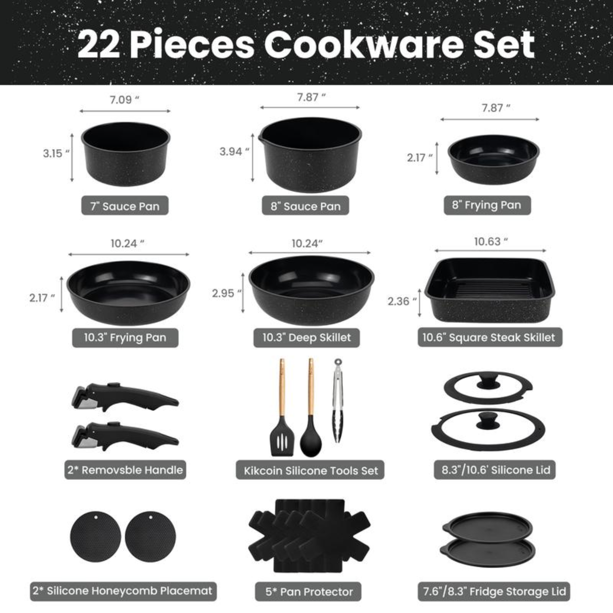 StackPan Set | Cook Clean. Store Smart.