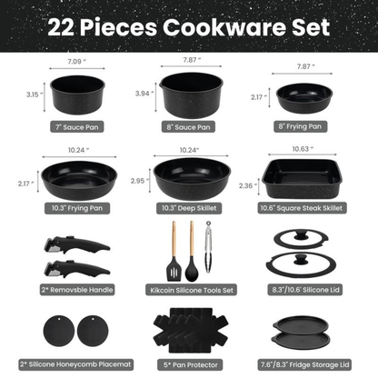 StackPan Set | Cook Clean. Store Smart.